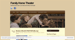 Desktop Screenshot of familyhometheater.com